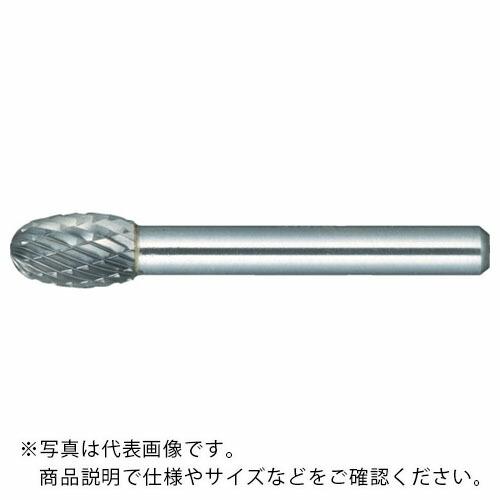 TRUSCO 超硬バー タマゴ型 Φ12.7X刃長22X軸6 コースカット ( TH6C127 ) ...