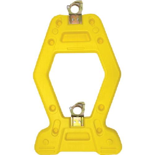 【SALE価格】安全興業 樹脂製表示スタンド AZスタンド イエロー(簡単クランプ付) ( AZY-...