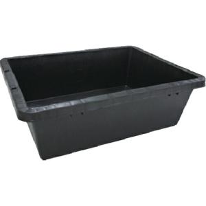 ★断捨離中★ ブラック40 楽天市場】個人宅配送不可 10個 プラ箱 25L 黒 トロ舟 プラ船