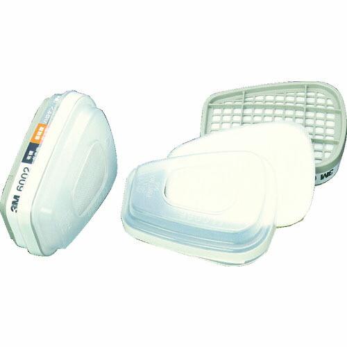 3M コンビネーシヨン吸収缶 S1ろ過材付き  2個入 ( 6002/5911-S1 ) スリーエム...