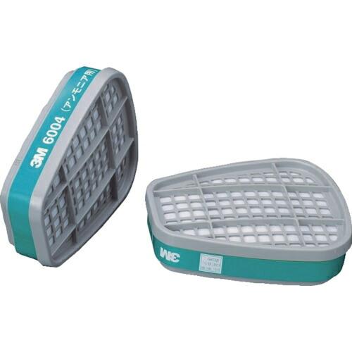 3M アンモニア用吸収缶 6004 2個入り ( 6004 OHSP ) スリーエム ジャパン(株)...