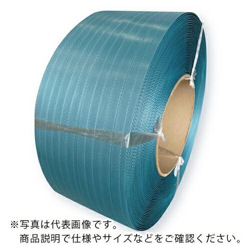 ウッドプラスチック 【まとめ買い】再生PPバンド グリーンライトバンド(機械用)eDH12-10P ...