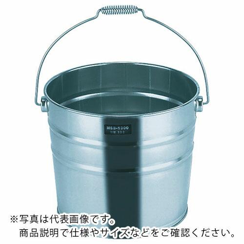 TRUSCO ステンレスバケツ 15L 300ΦXH305 取手付 ( T-MNM-15A ) トラ...