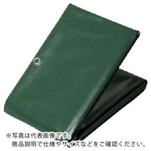 萩原 ターピー エステル帆布トラックシート W-2号 グリーン 2.1m×2.3m ( EH-W2 ) 萩原工業(株)｜orangetool
