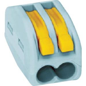 WAGO WF-2 より線・単線接続可能コネクタ 2穴用 10個入 ( WF-2BP ) ワゴジャパン(株)｜orangetool