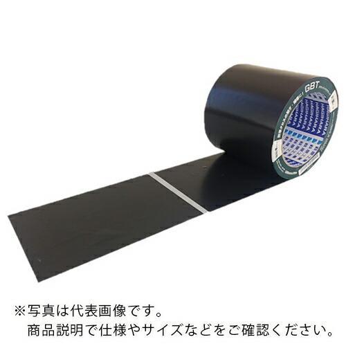 萩原 ターピー グランドバリアテープ(手切れ性) ブラック 10cm×20m巻 ( GBT-BK10...