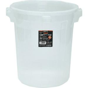 TRUSCO 半透明PPペール丸型45L ( TPTM-45 ) トラスコ中山(株)｜orangetool
