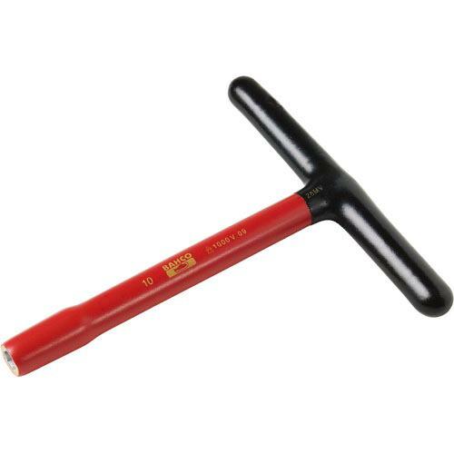 BAHCO 1000V絶縁仕様T型ソケットハンドル 10mm ( 28MV-10 ) スナップオン・...