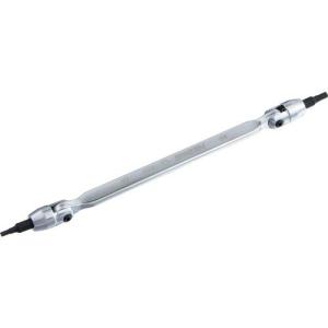 スエカゲ 六角棒レンチ ダブルフレックスヘキサゴンレンチ 3×4mm ( DFH0304 ) スエカゲツール(株)｜orangetool