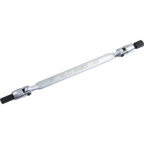 スエカゲ 六角棒レンチ ダブルフレックスヘキサゴンレンチ 8×10mm ( DFH0810 ) スエ...