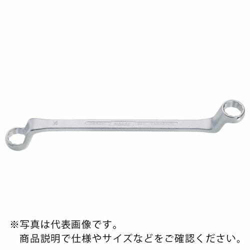 HAZET 両口めがねレンチ(75度ディープオフセット) 17X19mm ( 630-17X19 )...