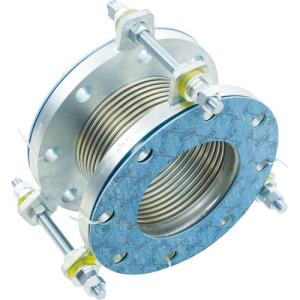 【SALE価格】TOFLE フランジ無溶接型防振継手 10K SS400 50AX150L ( VJ10K-50-150 ) トーフレ(株)｜orangetool