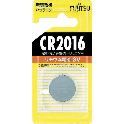 FDK リチウムコイン電池 CR2016 (1個=1PK) ( CR2016C(B)N ) FDK(...