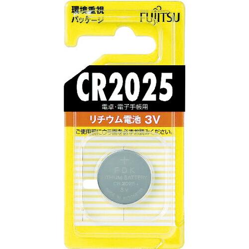 FDK リチウムコイン電池 CR2025 (1個=1PK) ( CR2025C(B)N ) FDK(...