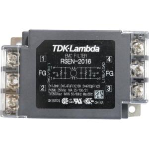 TDKラムダ ノイズフィルタ RSEN 標準タイプ 250V 16A ( RSEN-2016 ) TDKラムダ(株)｜orangetool