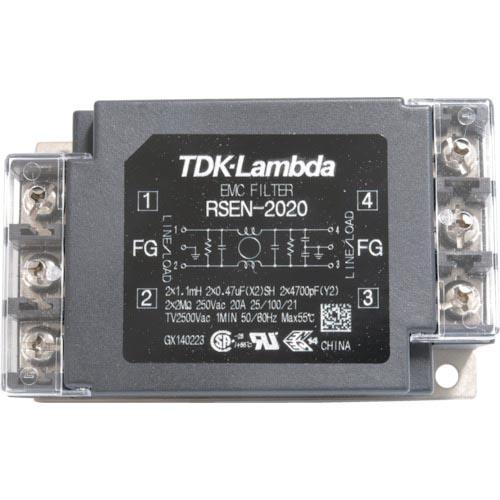 TDKラムダ ノイズフィルタ RSEN 標準タイプ 250V 20A ( RSEN-2020 ) T...
