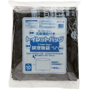 ワタナベ トイレットバック 排泄物処理袋 黒 ( TB-64 )｜orangetool
