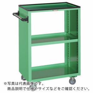 TRUSCO ツールワゴン 600X400XH880 ヤンググリーン ( NTS-301N-YG ) トラスコ中山(株)｜orangetool