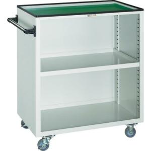 TRUSCO ツールワゴン 750X500XH880 幕板付 ホワイト ( NTS-308N-W ) トラスコ中山(株)｜orangetool