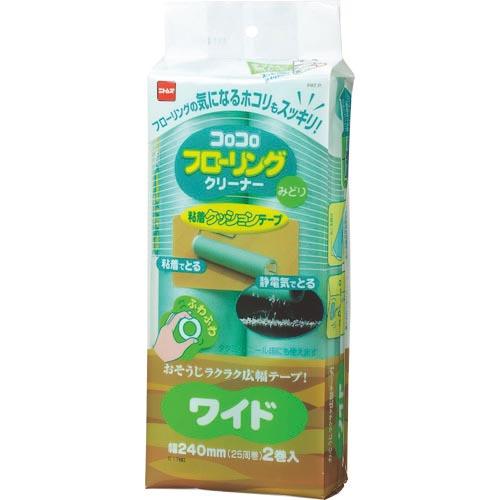 【SALE価格】ニトムズ コロコロスペアテープフローリングクリーナーワイド (2巻入) ( C178...