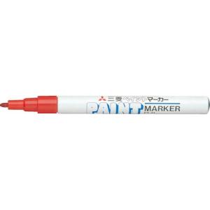 uni ペイントマーカー油性細字 赤 ( PX21.15 ) 三菱鉛筆(株)｜orangetool