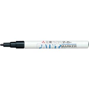 uni ペイントマーカー油性細字 黒 ( PX21.24 ) 三菱鉛筆(株)｜orangetool