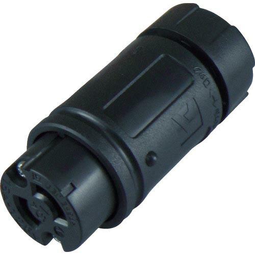 アメリカン電機 引掛形 ナイロンコネクタボディ 2P15A125V ( 2114N ) アメリカン電...