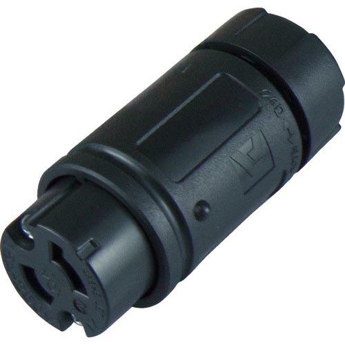 アメリカン電機 引掛形 ナイロンコネクタボディ 2P15A250V ( 2124N ) アメリカン電...