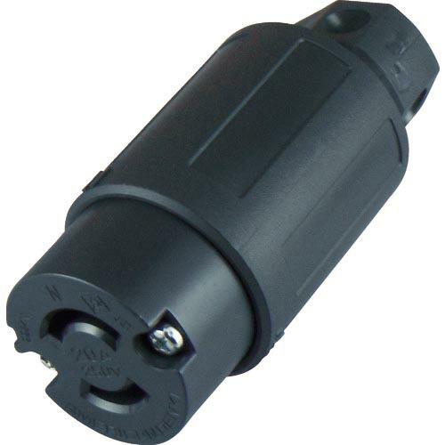 アメリカン電機 引掛形 ナイロンコネクタボディ 2P20A250V ( 2224N ) アメリカン電...