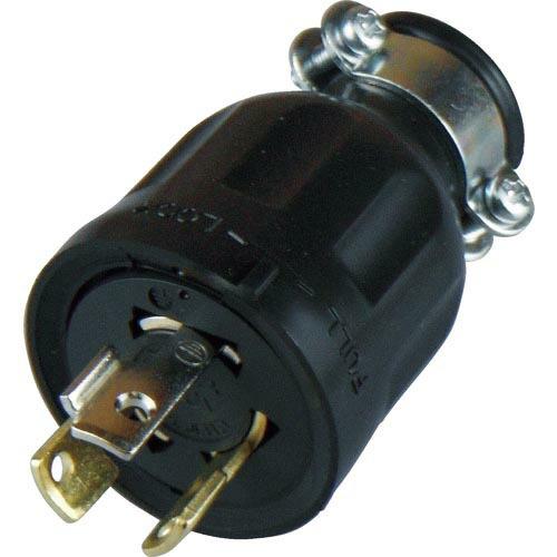 アメリカン電機　引掛形　ゴムカバー　接地２Ｐ１５Ａ２５０Ｖ ( 3122R )