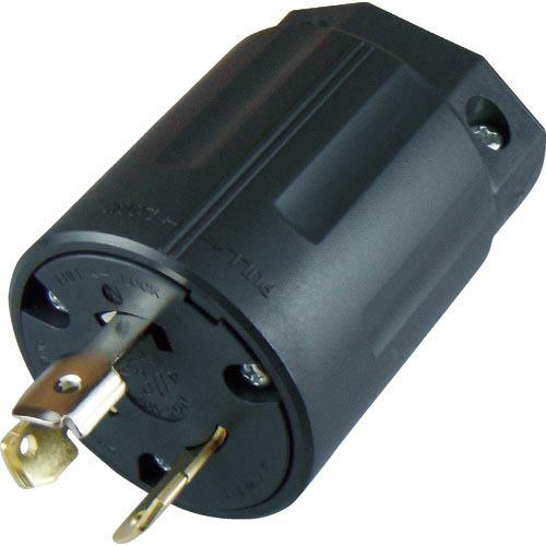 アメリカン電機 引掛形 ナイロンプラグ 3P30A250V ( 3322N ) アメリカン電機(株)