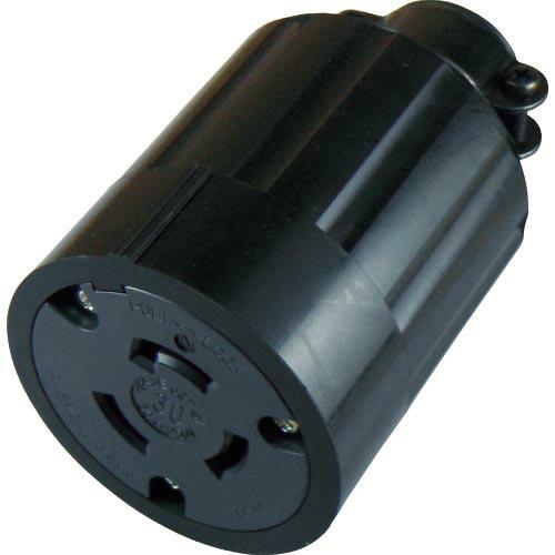 アメリカン電機　引掛形　ゴムコネクタボディ　３Ｐ３０Ａ２５０Ｖ ( 3324R )