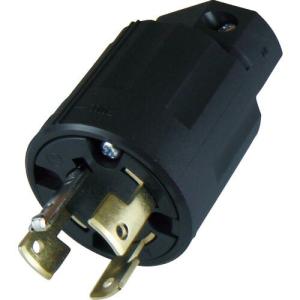 アメリカン電機 引掛形 ナイロンプラグ 接地3P20A250V ( 4222N ) アメリカン電機(株)｜orangetool