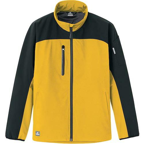 アイトス 吸湿発熱ストレッチ軽防寒ジャケット 8576-019 イエロー L  ( AZ8576-0...