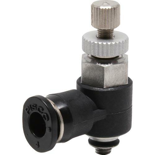 PISCO スピードコントローラ エルボ メーターアウト制御チューブ4ネジM3X05 ( JSC4-...