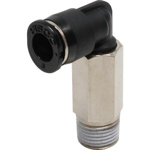 PISCO ( 日本ピスコ )　チューブフィッティングミニ　ロングエルボ　チューブ６　接続口径Ｒ１／...