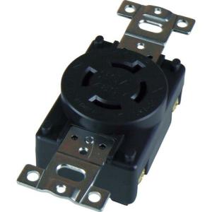 アメリカン電機 引掛形 埋込コンセント 接地3P20A480V ( 4240-L16 ) アメリカン電機(株)｜orangetool