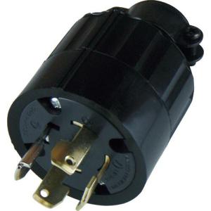 アメリカン電機 引掛形 ゴムプラグ 接地3P30A250V ( 4322R ) アメリカン電機(株)｜orangetool