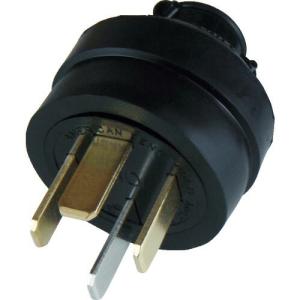 アメリカン電機 平刃形 ゴムプラグ 接地3P30A250V ( R342 ) アメリカン電機(株)｜orangetool