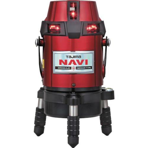 タジマ レーザー墨出器 NAVIゼロセンサーKJC 三脚セット ( ZEROSN-KJCSET ) ...