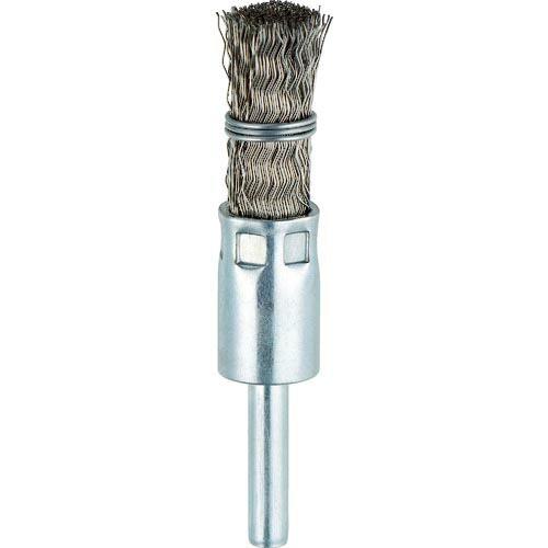 TRUSCO 筒型ブラシΦ15X軸6 SUS 0.3 くくりタイプ ( TEB-15SUS ) トラ...