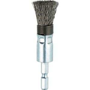 TRUSCO 六角軸筒型ブラシΦ15X6.35 SUS 0.3スプリング付 ( TEBS6-15SUS ) トラスコ中山(株)｜orangetool