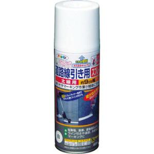 アサヒペン 道路線引き用スプレー太線用 白 ( 404619 ) (株)アサヒペン｜orangetool