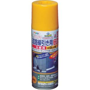 アサヒペン 道路線引き用スプレー太線用 黄 ( 404640 ) (株)アサヒペン｜orangetool