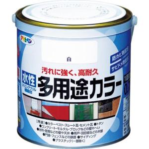 アサヒペン 水性多用途カラー 0.7L 白 ( 460714 ) (株)アサヒペン｜orangetool