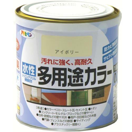 アサヒペン 水性多用途カラー 0.7L アイボリー ( 460752 ) (株)アサヒペン