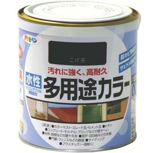 アサヒペン 水性多用途カラー 0.7L こげ茶 ( 460875 ) (株)アサヒペン