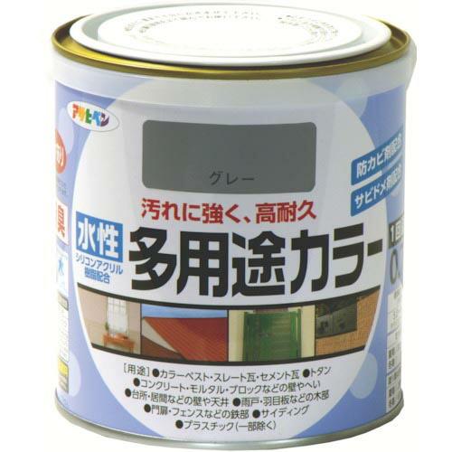 アサヒペン 水性多用途カラー 0.7L グレー ( 460905 ) (株)アサヒペン