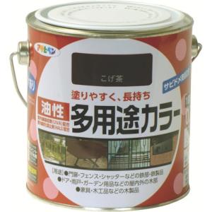 アサヒペン 油性多用途カラー 0.7L こげ茶 ( 536723 ) (株)アサヒペン｜orangetool