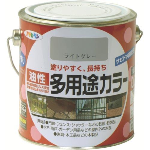 アサヒペン 油性多用途カラー 0.7L ライトグレー ( 536747 ) (株)アサヒペン